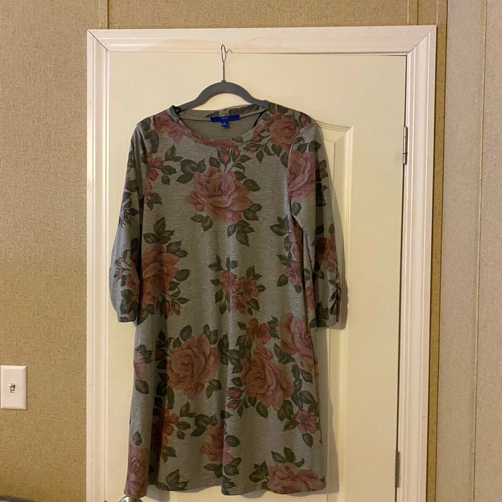 Floral Sweater Dress